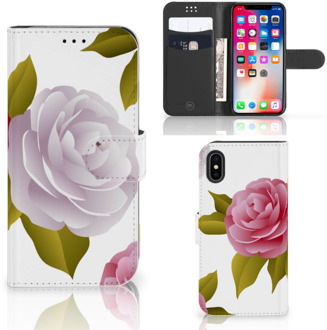 B2Ctelecom Wallet Case iPhone Xs | X Roses