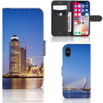 B2Ctelecom Wallet Case iPhone Xs | X Rotterdam