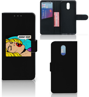 B2Ctelecom Wallet Case met Pasjes Nokia 2.3 Popart Oh Yes