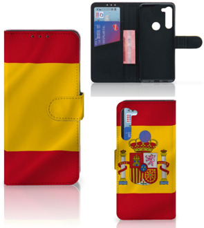 B2Ctelecom Wallet Case Motorola G8 Power Smartphone Hoesje Spanje