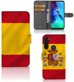 B2Ctelecom Wallet Case Motorola Moto G Pro Smartphone Hoesje Spanje