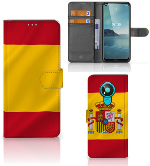 B2Ctelecom Wallet Case Nokia 3.4 Smartphone Hoesje Spanje