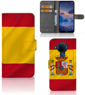 B2Ctelecom Wallet Case Nokia 5.4 Smartphone Hoesje Spanje