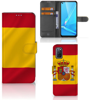 B2Ctelecom Wallet Case OPPO A72 | OPPO A52 Smartphone Hoesje Spanje