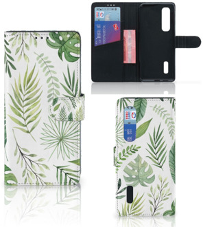 B2Ctelecom Wallet Case OPPO Find X2 Pro Smartphone Hoesje Leaves