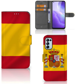 B2Ctelecom Wallet Case OPPO Find X3 Lite Smartphone Hoesje Spanje