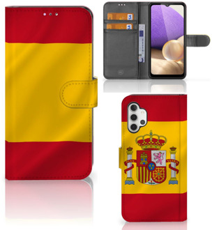 B2Ctelecom Wallet Case Samsung Galaxy A32 4G Smartphone Hoesje Spanje