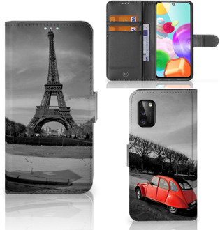 B2Ctelecom Wallet Case Samsung Galaxy A41 Hoesje Eiffeltoren