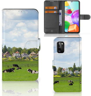 B2Ctelecom Wallet Case Samsung Galaxy A41 Smartphone Hoesje Hollandse Koeien