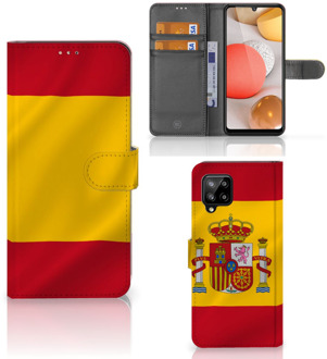 B2Ctelecom Wallet Case Samsung Galaxy A42 5G Smartphone Hoesje Spanje