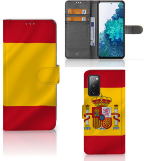 B2Ctelecom Wallet Case Samsung Galaxy S20FE Smartphone Hoesje Spanje