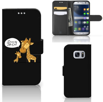 B2Ctelecom Wallet Case Samsung Galaxy S7 Giraffe