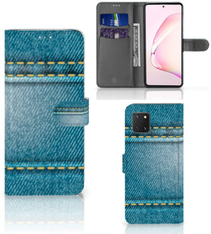 B2Ctelecom Wallet Case Samsung Note 10 Lite Telefoon Hoesje Jeans