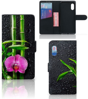 B2Ctelecom Wallet Case Samsung Xcover Pro Hoesje Orchidee