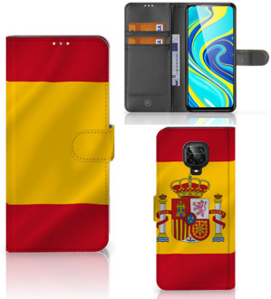 B2Ctelecom Wallet Case Xiaomi Redmi Note 9 Pro | Note 9S Smartphone Hoesje Spanje