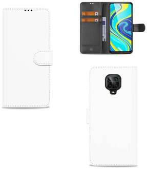 B2Ctelecom Wallet Case Xiaomi Redmi Note 9 Pro Wit met Pasjeshouder