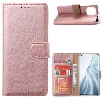 B2Ctelecom Xiaomi Mi 11 Hoesje Rose met Standaard