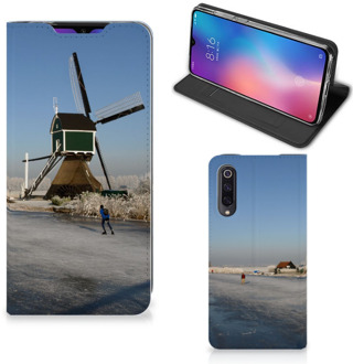 B2Ctelecom Xiaomi Mi 9 Book Cover Schaatsers Friesland