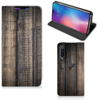 B2Ctelecom Xiaomi Mi 9 Book Wallet Case Steigerhout