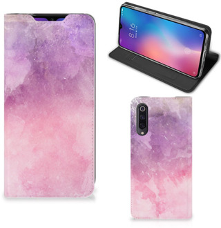 B2Ctelecom Xiaomi Mi 9 Bookcase Pink Purple Paint