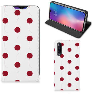 B2Ctelecom Xiaomi Mi 9 Flip Style Cover Cherries