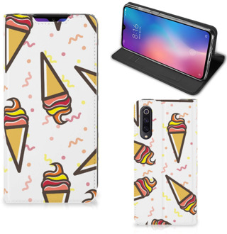 B2Ctelecom Xiaomi Mi 9 Flip Style Cover Icecream