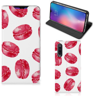 B2Ctelecom Xiaomi Mi 9 Flip Style Cover Pink Macarons