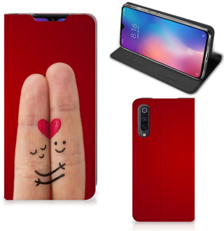 B2Ctelecom Xiaomi Mi 9 Hippe Standcase Liefde