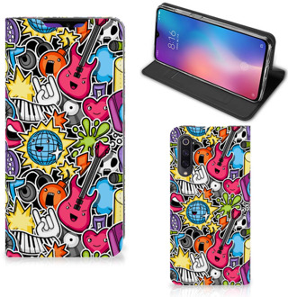 B2Ctelecom Xiaomi Mi 9 Hippe Standcase Punk Rock