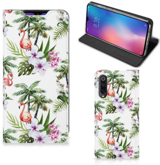 B2Ctelecom Xiaomi Mi 9 Hoesje maken Flamingo Palms