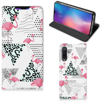 B2Ctelecom Xiaomi Mi 9 Hoesje maken Flamingo Triangle