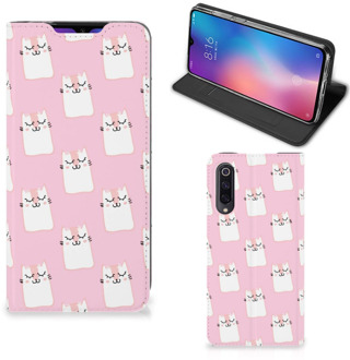 B2Ctelecom Xiaomi Mi 9 Hoesje maken Sleeping Cats