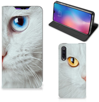 B2Ctelecom Xiaomi Mi 9 Hoesje maken Witte Kat