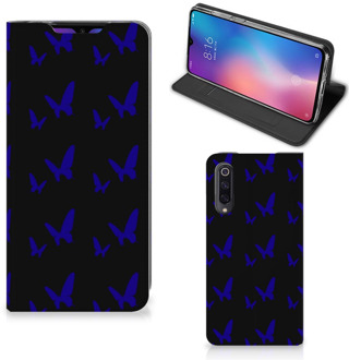 B2Ctelecom Xiaomi Mi 9 Hoesje met Magneet Vlinder Patroon