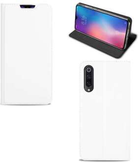 B2Ctelecom Xiaomi Mi 9 Hoesje Wit met Pashouder