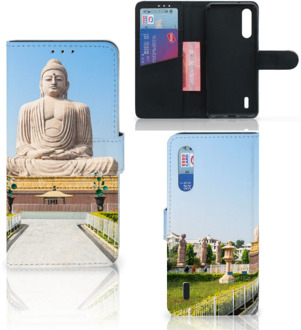 B2Ctelecom Xiaomi Mi 9 Lite Flip Cover Boeddha