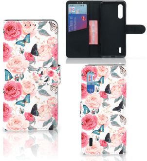 B2Ctelecom Xiaomi Mi 9 Lite Hoesje Butterfly Roses