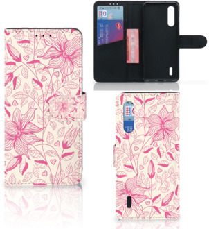 B2Ctelecom Xiaomi Mi 9 Lite Hoesje Pink Flowers