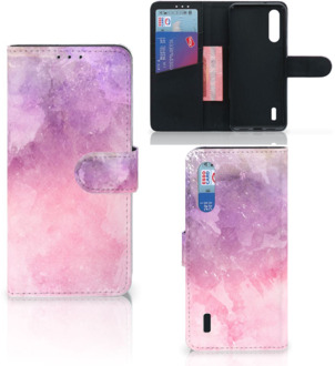 B2Ctelecom Xiaomi Mi 9 Lite Hoesje Pink Purple Paint