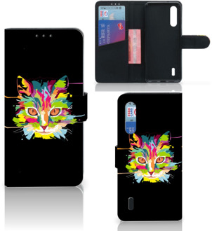 B2Ctelecom Xiaomi Mi 9 Lite Leuk Hoesje Cat Color