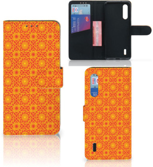 B2Ctelecom Xiaomi Mi 9 Lite Telefoon Hoesje Batik Orange