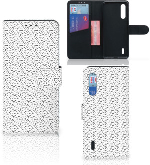 B2Ctelecom Xiaomi Mi 9 Lite Telefoon Hoesje Stripes Dots