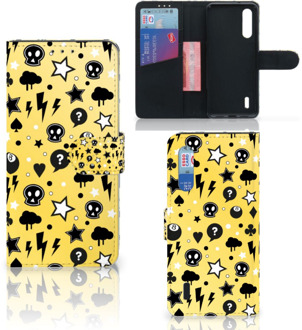 B2Ctelecom Xiaomi Mi 9 Lite Telefoonhoesje met Naam Punk Yellow