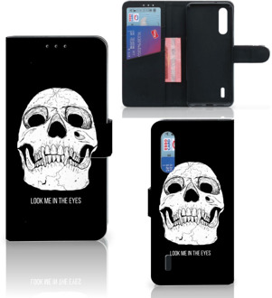 B2Ctelecom Xiaomi Mi 9 Lite Telefoonhoesje met Naam Skull Eyes