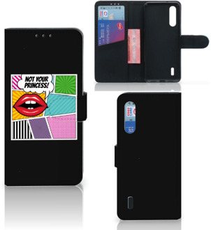 B2Ctelecom Xiaomi Mi 9 Lite Wallet Case met Pasjes Popart Princess