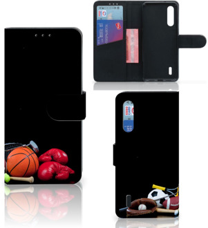 B2Ctelecom Xiaomi Mi 9 Lite Wallet Case met Pasjes Sports