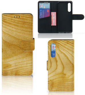 B2Ctelecom Xiaomi Mi 9 SE Book Style Case Licht Hout