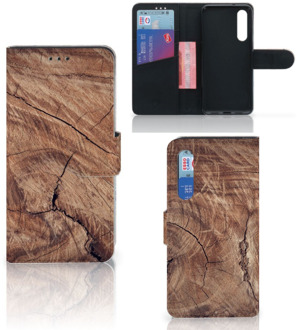 B2Ctelecom Xiaomi Mi 9 SE Book Style Case Tree Trunk