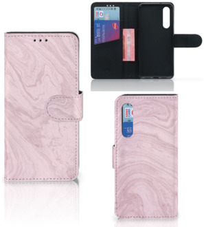 B2Ctelecom Xiaomi Mi 9 SE Bookcase Marble Roze