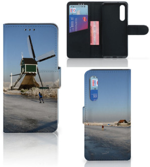 B2Ctelecom Xiaomi Mi 9 SE Flip Cover Schaatsers Friesland